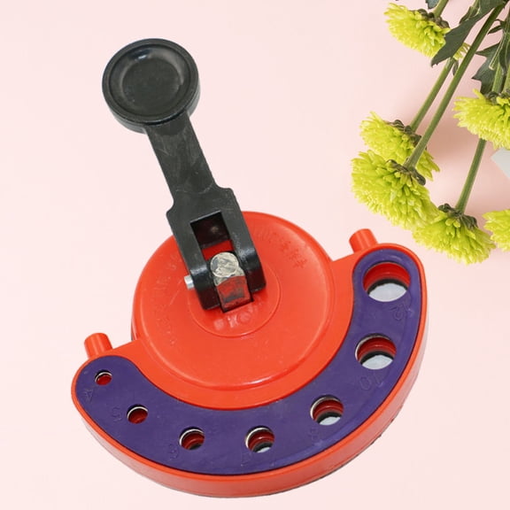 Worgeous Glass Drill Bit Guide Tool with Suction Cup for Drill Use 4-12mm Adjustable