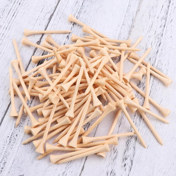 Phenofice 100Pcs Golf Tees Set with Adjustable Height for Wood , Outdoor Sports Accessories for Golfers 2.8x0.4x0.4In