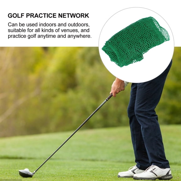 RENACLIPY Golf Hitting Net Renaclipy Hdpe Durable Practice Net for Indoor and Outdoor Use