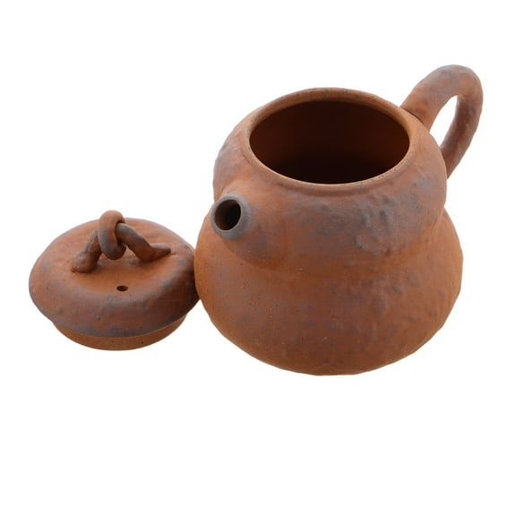 Worgeous Gourd Shaped Tea Pot With Strainer Retro Chinese Teapot For Home And Restaurant Small Clay Tea Kettle Decorative Teapot For Tea Serving Unique Household Tea Pot