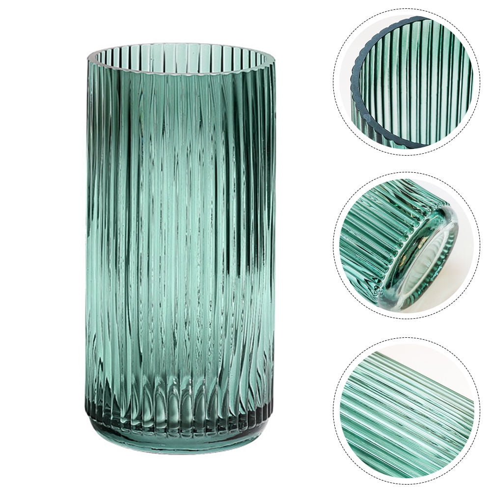 Green Glass Vase