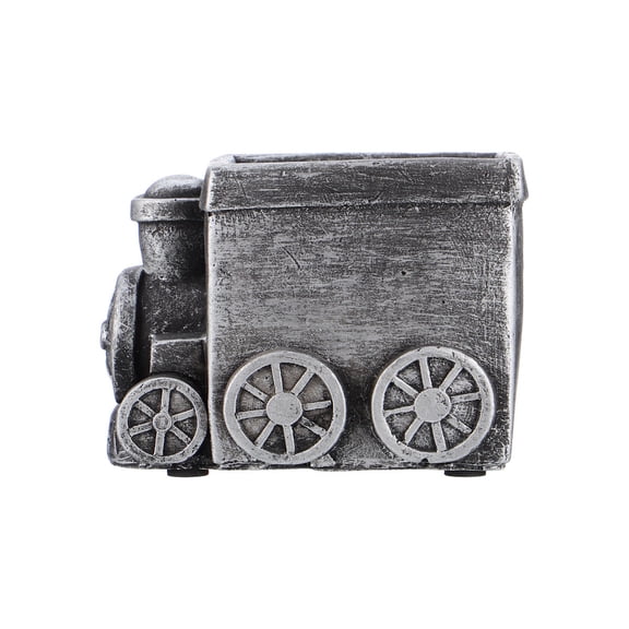 Worgeous Cute Succulent Pot Car Shape Succulent Flowerpot Grey Cement 1 Pcs