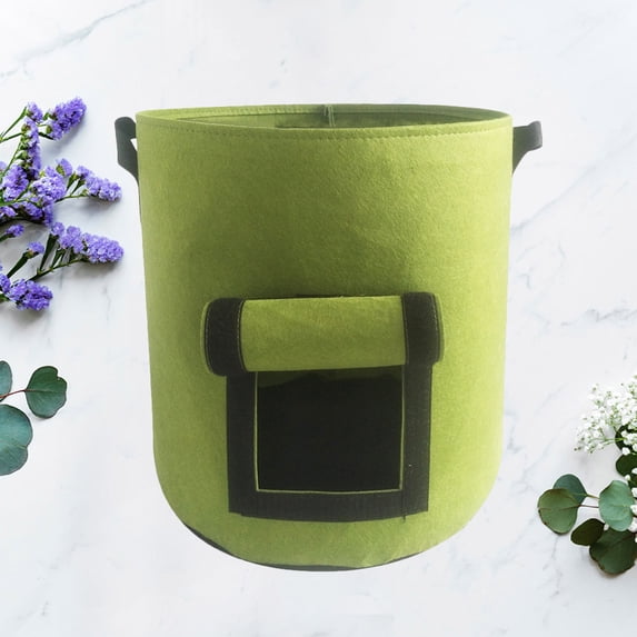 Worgeous Grow Bag Grown Potting Nursery Pots for Plants Flower Green