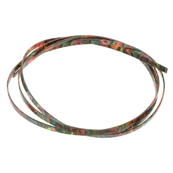 Worgeous Guitar Accessory Plastic Purfling Strip Binding Fretboard Green