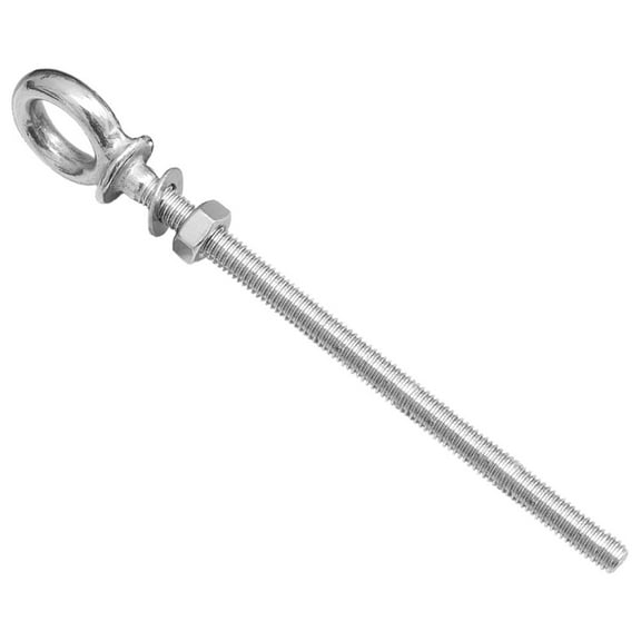 Worgeous Hammock Hanging Bolt Heavy Duty Eye Bolt Metal Lifting Ring Threaded Eye Bolt Ceiling Bolt