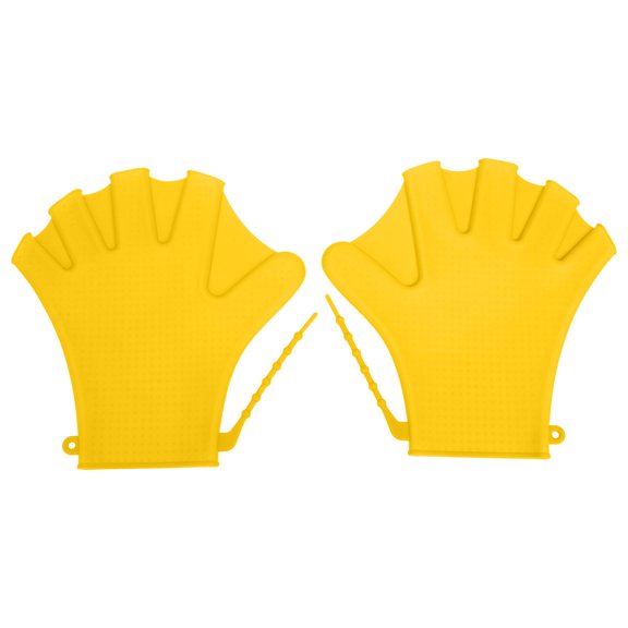 FONDOTIN Surfing Swim Paddles Yellow 1 Pair 7.9x7.9in