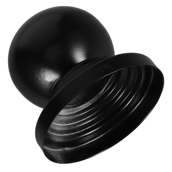 Worgeous Handrail Guardrail Cap Fence Caps Poles Gate Ornaments Black