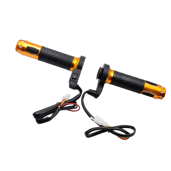 RENACLIPY Heated Motorcycle Grip Kit, Temperature Adjustable Winter Hand Grips, 1 Pair, and Easy to Install