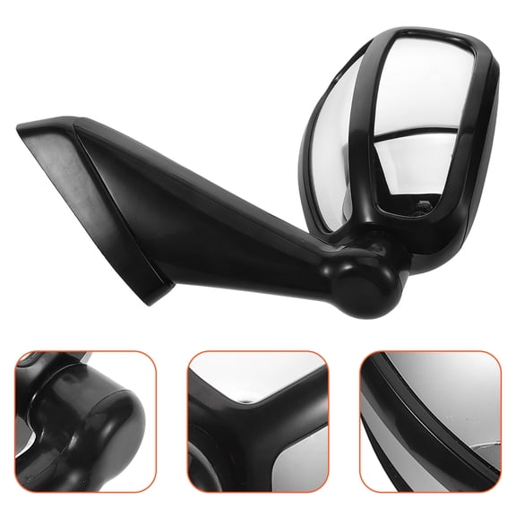 RENACLIPY Car Interior Rearview Mirror with Sleek Black Design, Multifunctional Features, Easy to Install, Fits Most Vehicle Models