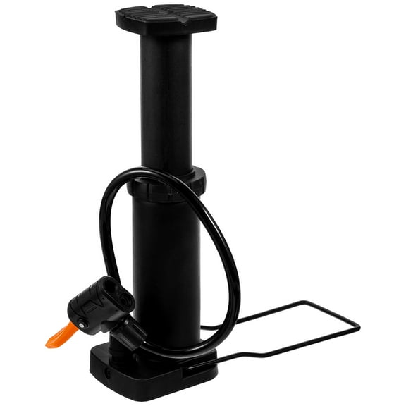 Worgeous High Pressure Portable Bike Pump with Aluminum Alloy for Home Use Black Sturdy and Durable