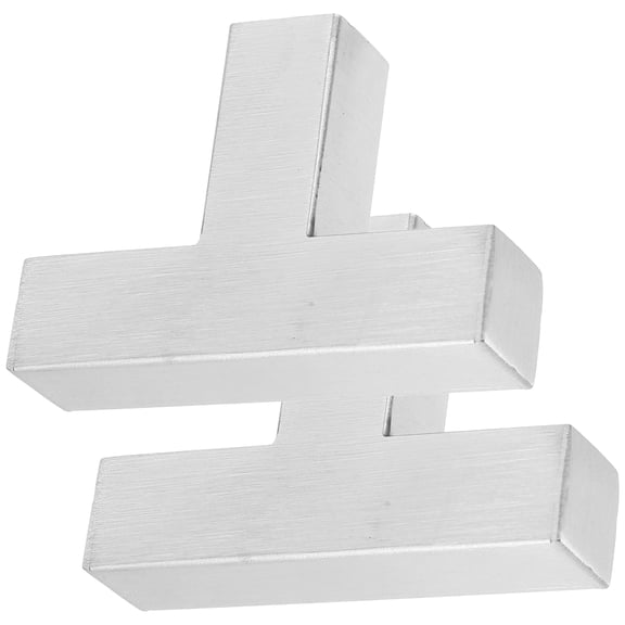 Worgeous  Hold Hands Large Door Pull Handle Cabinet Handles Office Silver