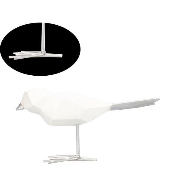 Worgeous Home Simulated Bird Decorations Elegant Statue Desktop Sculpture Child