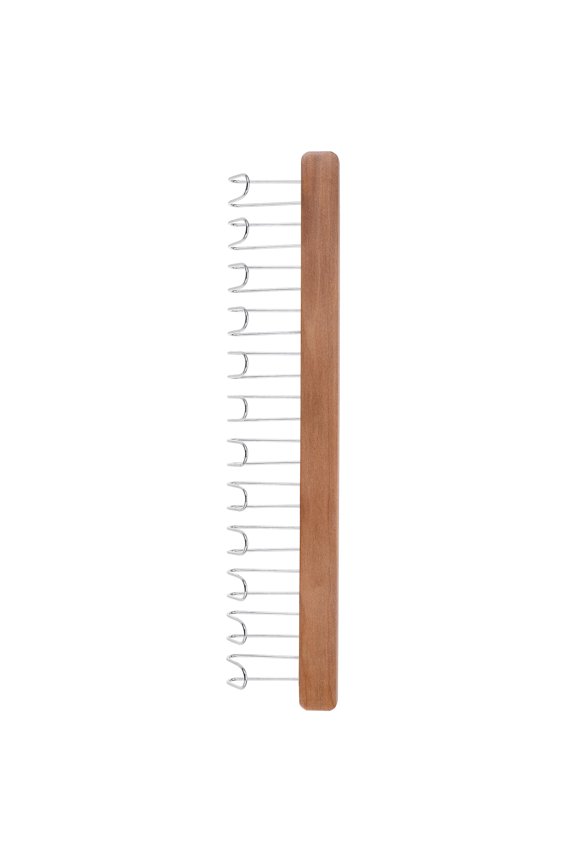 Hook Coat Rack For Organizing Tank Scarves Belts Camisoles Space-Saving Closet Wooden Hanger For Home Storage Khaki