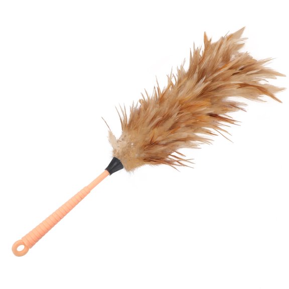 Worgeous  Household Brush Wooden Handle Duster Fan Compatible Cleaning