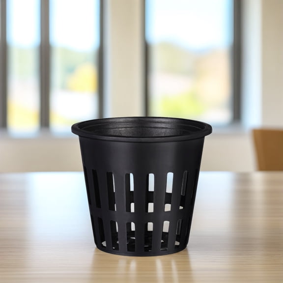 Worgeous Hydroponics Net Pot Plant Pots Indoor with Drainage Tray Outdoor Flower