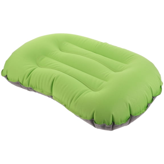 Worgeous  Inflatable Pillow Portable Blow up Couch Camping Pillows Office Travel Light Green