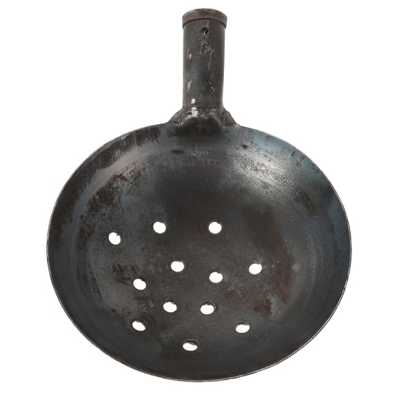 Worgeous Iron Round Ladle Cleaning Scoop For Digging And Sifting Soil Gardening And Beach Activities
