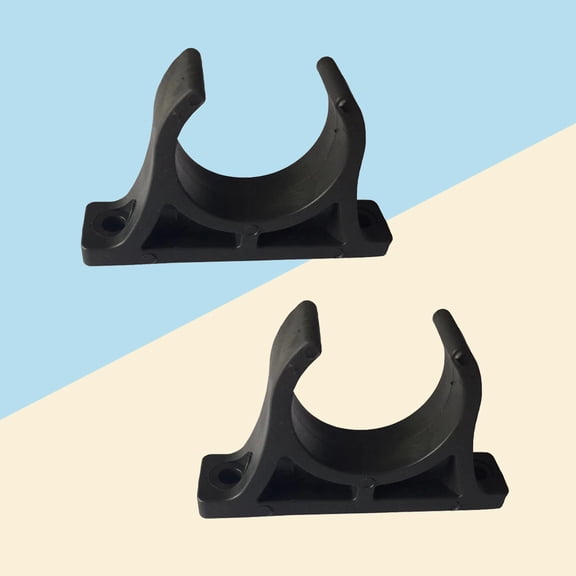Worgeous Kayak Holder Buckle for Plastic Kayaks, Black, Set of 2 Clips