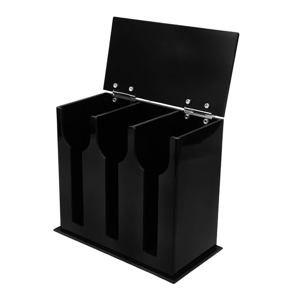 WHAMVOX Organizer for Households in Acrylic 1Pcs 6.88X6.29X3.34in
