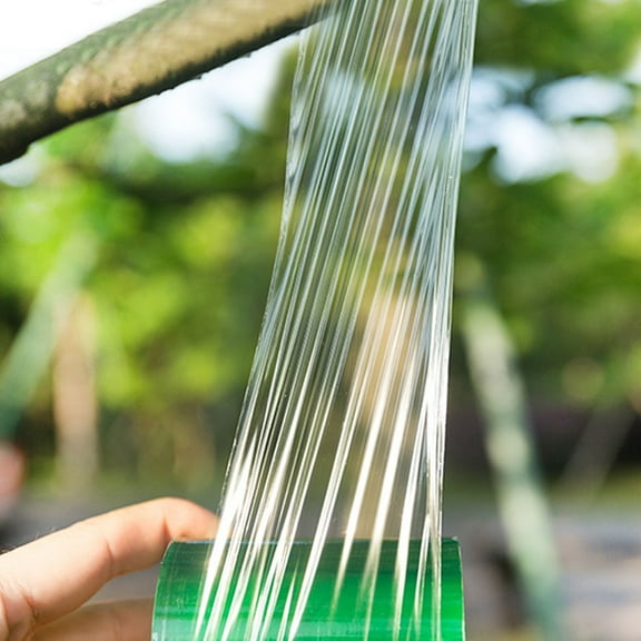 Worgeous Large Green Grafting Tape for Plants PVC SelfAdhesive Flexible Film for Grafting Use 3cm Width 4 Rolls