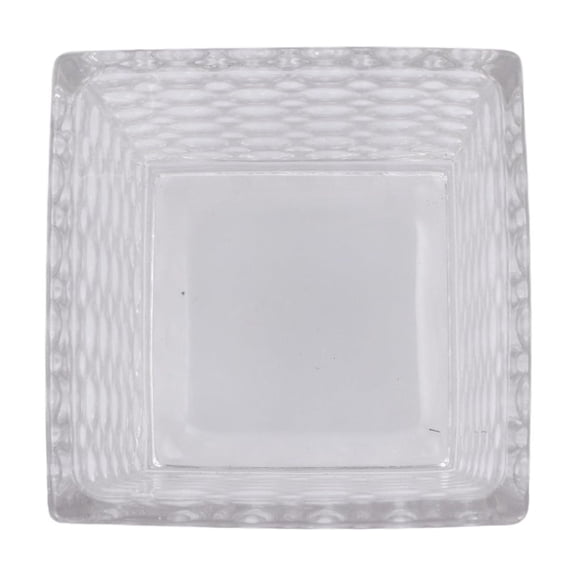 Worgeous  Large Vases for Centerpieces Water Hydroponic Flower Pot Cube Shaped
