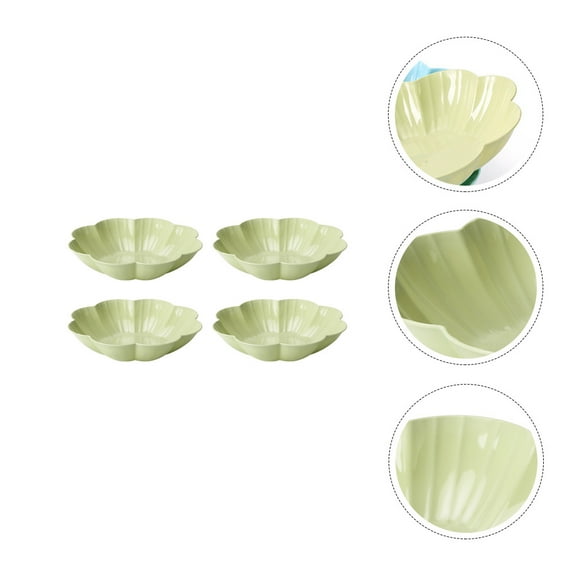 Worgeous Light Green Candy Storage Tray Made of Durable PP Material for Home and Party Use Large Capacity