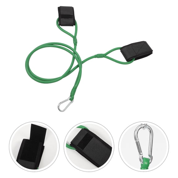 Worgeous MLINS Resistance Rope for Exercising Professional Fitness Band with Elastic Design Multi use 1 Set Baseball Training