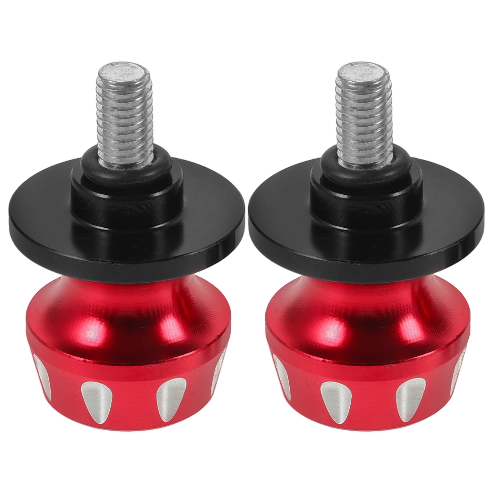 Worgeous Masteelf 1 Pair Motorcycle 8mm Arm Spools Sliders Aluminum Alloy Swing Arms Stand Screw