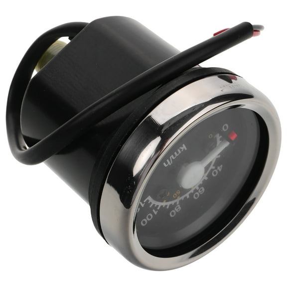 Worgeous Mechanical Dual Scale Speedometer Tachometer for Motorcycle with Plastic Iron Construction Multi Color