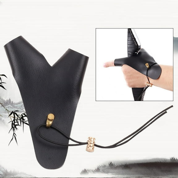 Worgeous Medieval Arm Protector 1Pack Black Archery Durable Design For Hunting Gloves