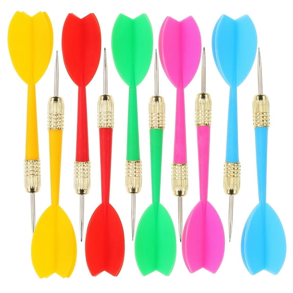 SWETRACE 15Pcs Metal Tip Darts Set for Outdoor Sports Supplies Leisure Game Accessories with Safe Design