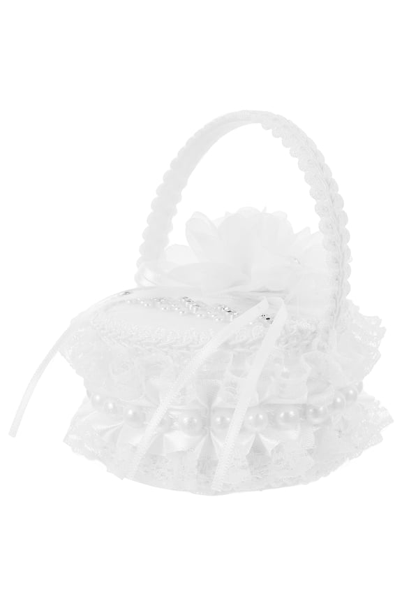 Mini Cup Wedding Ring Box Bride 12.00X10.80X10.80CM White