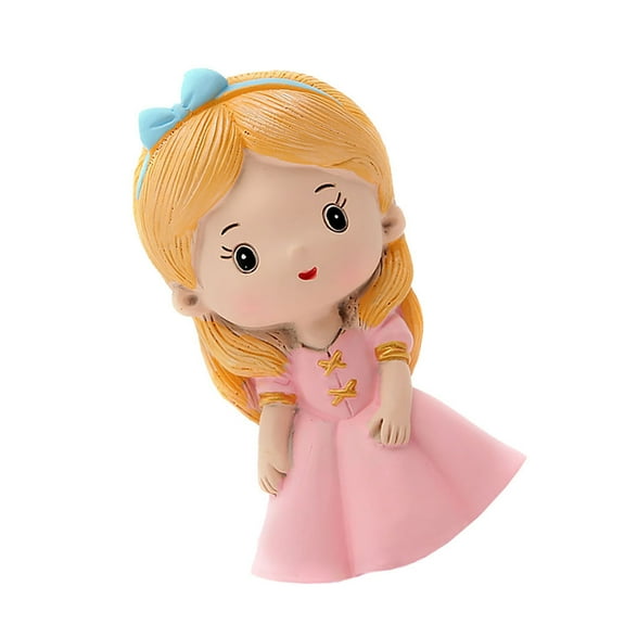 Worgeous Mini Figurine Cupcake Cake Decoration Cake Decorating Crafts Baby 4.5*7.5cm Pink