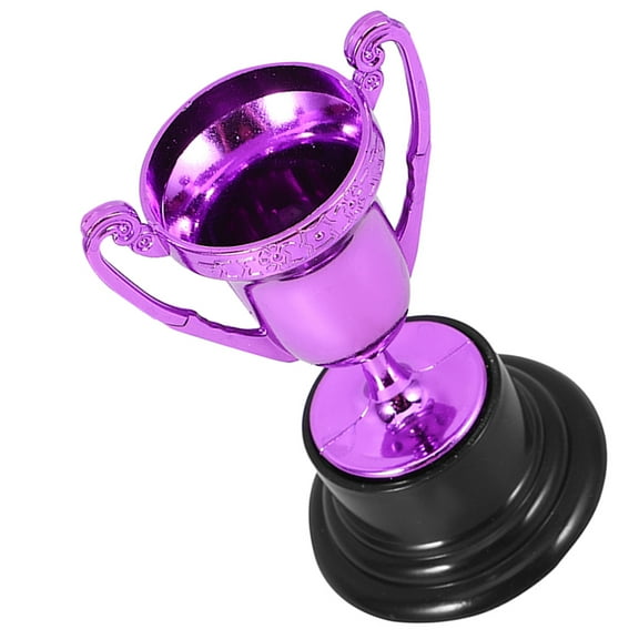 Worgeous Mini Trophy Celebration Award Ceremony Winner Student Purple