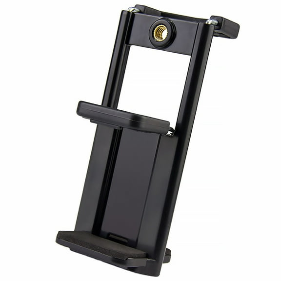 Worgeous  Mobile Phone Tablet Clip Tripod Stand Cell Holder Cellphone Black