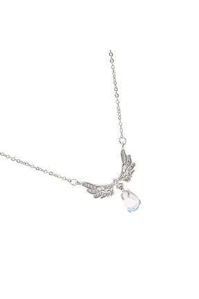 Stunning Moon Stone Necklace Alloy Comfortable Everyday Wear