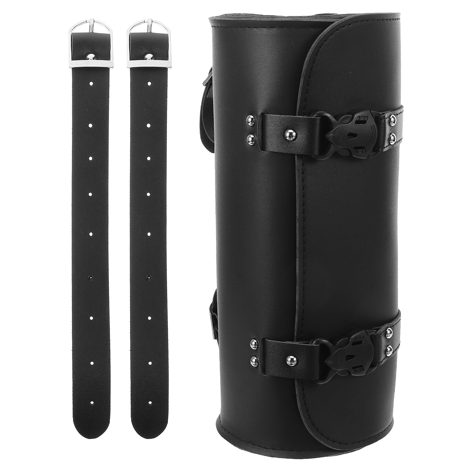 Worgeous Motorcycle Accessories Bag Scooter Saddlebags Bike Travel Black