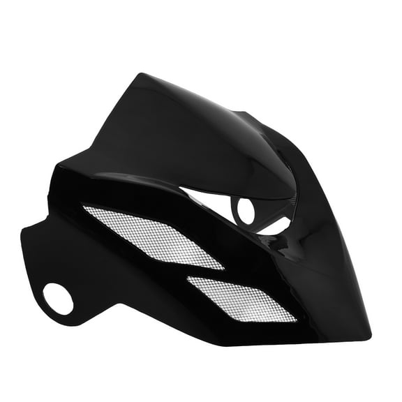 Worgeous Motorcycle Replacement Windshield Universal Motorcycle Windshield Extension Motorcycle Replacement Windshield Moped Plastic Motorbike Windscreen Compatible for Honda MSX125