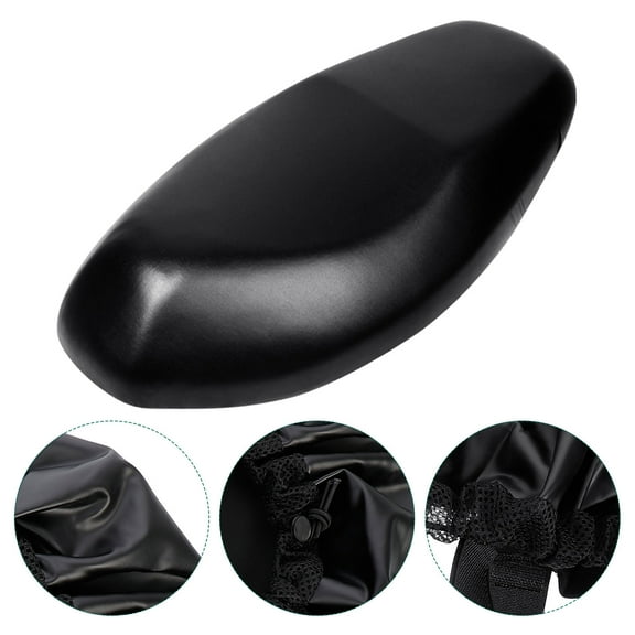 Worgeous Motorcycle Seat Cover Motorcycle Flexible Seat Protector Elastic Seat Cover