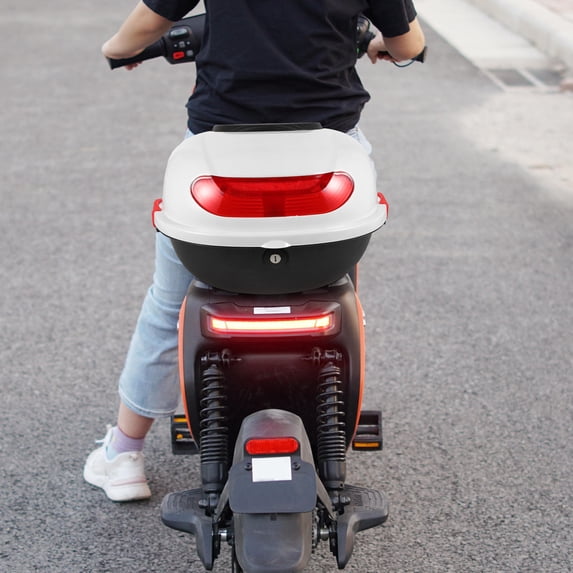 Worgeous Motorcycle Tail Case Rear Trunk Scooter Carrier Motorcycle ...