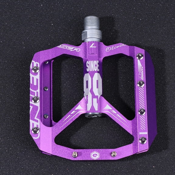 Worgeous Mountain Bike Pedals Racing Platform Man Purple