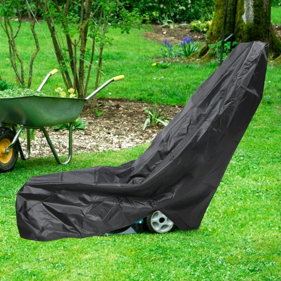 CIMAXIC Lawn Mower Waterproof Cover With Uv Protection Black 1Pack 76x44x25in