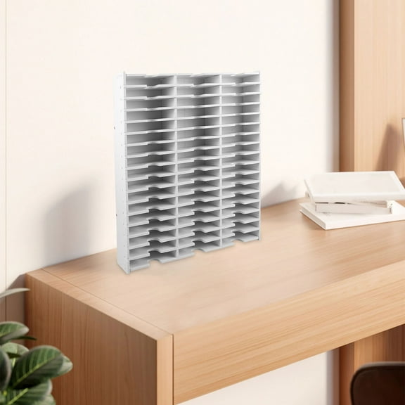 Worgeous Multi-Slots Ink Pad Holder Stamp Holder Stamp Ink Pad Storage Box Stamp Organizer Ink Pad Storage Organizer Cardboard Paper Organizer