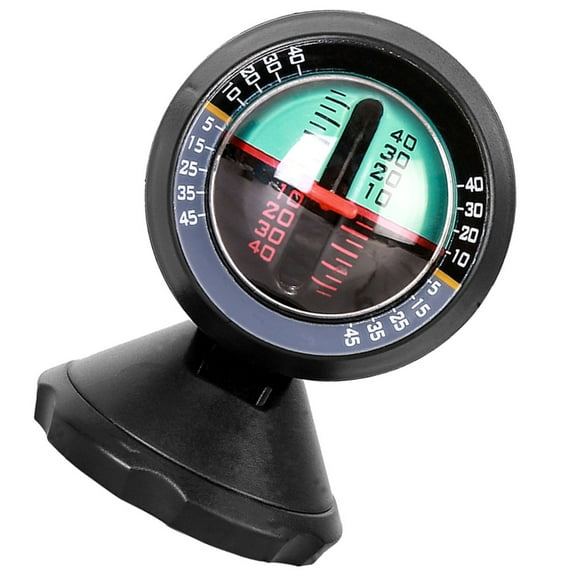 Worgeous  Multi-functional Slope Finder Elevation Level Meter Automotive Black