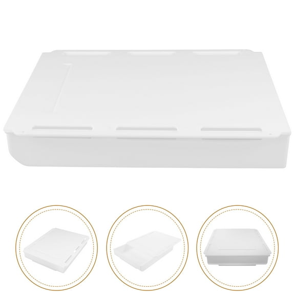 Raindrops Hidden Drawer Rectangular 1Set 10.02x7.86x1.65in