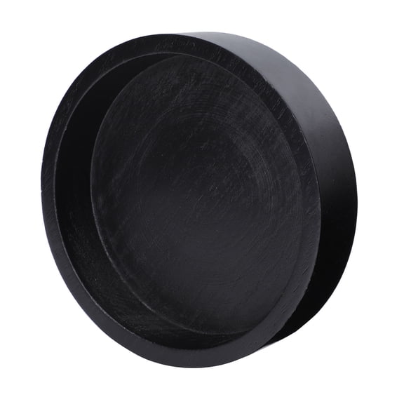 RENACLIPY Black Wooden Candy Box - Stylish Compact Tray for Home, Office, Party Use, Decorative and Functional 1 Pc