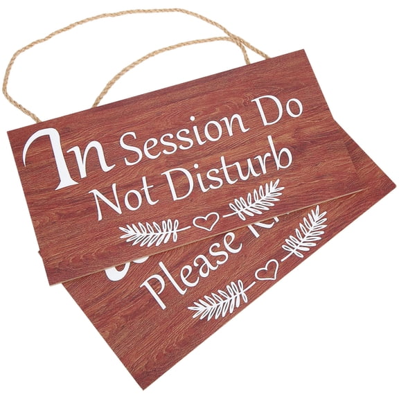 Worgeous  Office Door Signs Vacant Occupied Hanging Rustic Decor Sleek