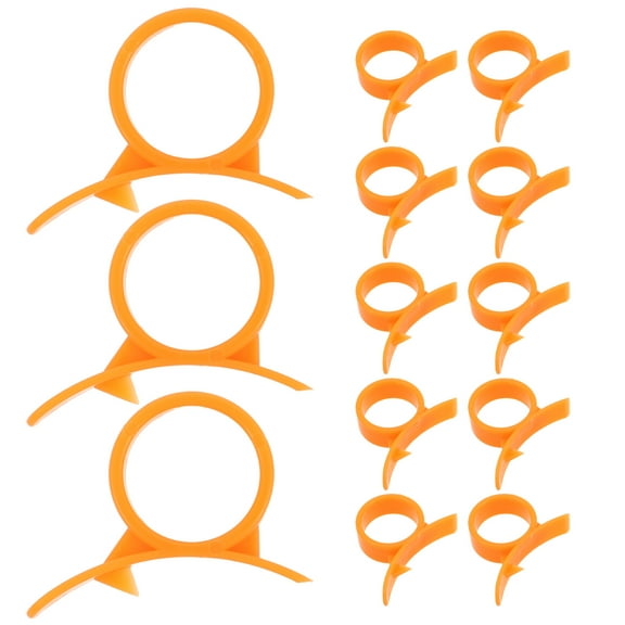Worgeous Orange Peeler Tool Made of Plastic for Home Use Efficiently Peels Citrus Fruits Without Damaging the Flesh 16 Pieces
