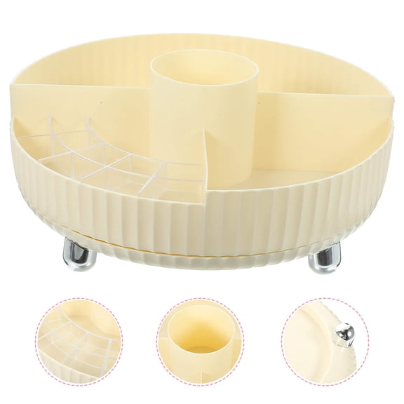 Worgeous  Organizer Bathroom Countertop Lipstick Perfume Tray Trays for Dresser