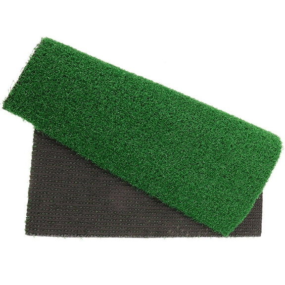 SEWCHICS Artificial Grass Squares Green 1Set 11.8X11.8X0.2In